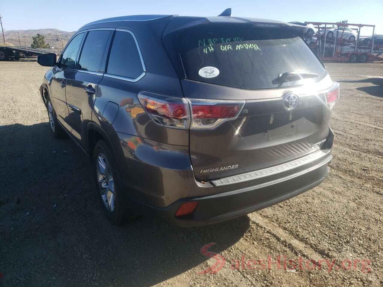 5TDDKRFH9GS278674 2016 TOYOTA HIGHLANDER