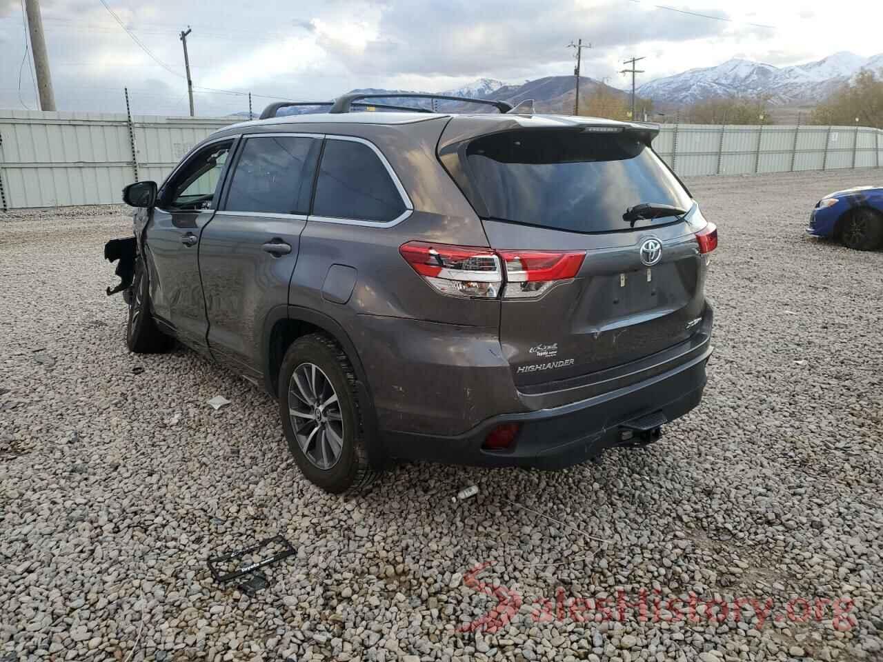 5TDJZRFH2HS407368 2017 TOYOTA HIGHLANDER