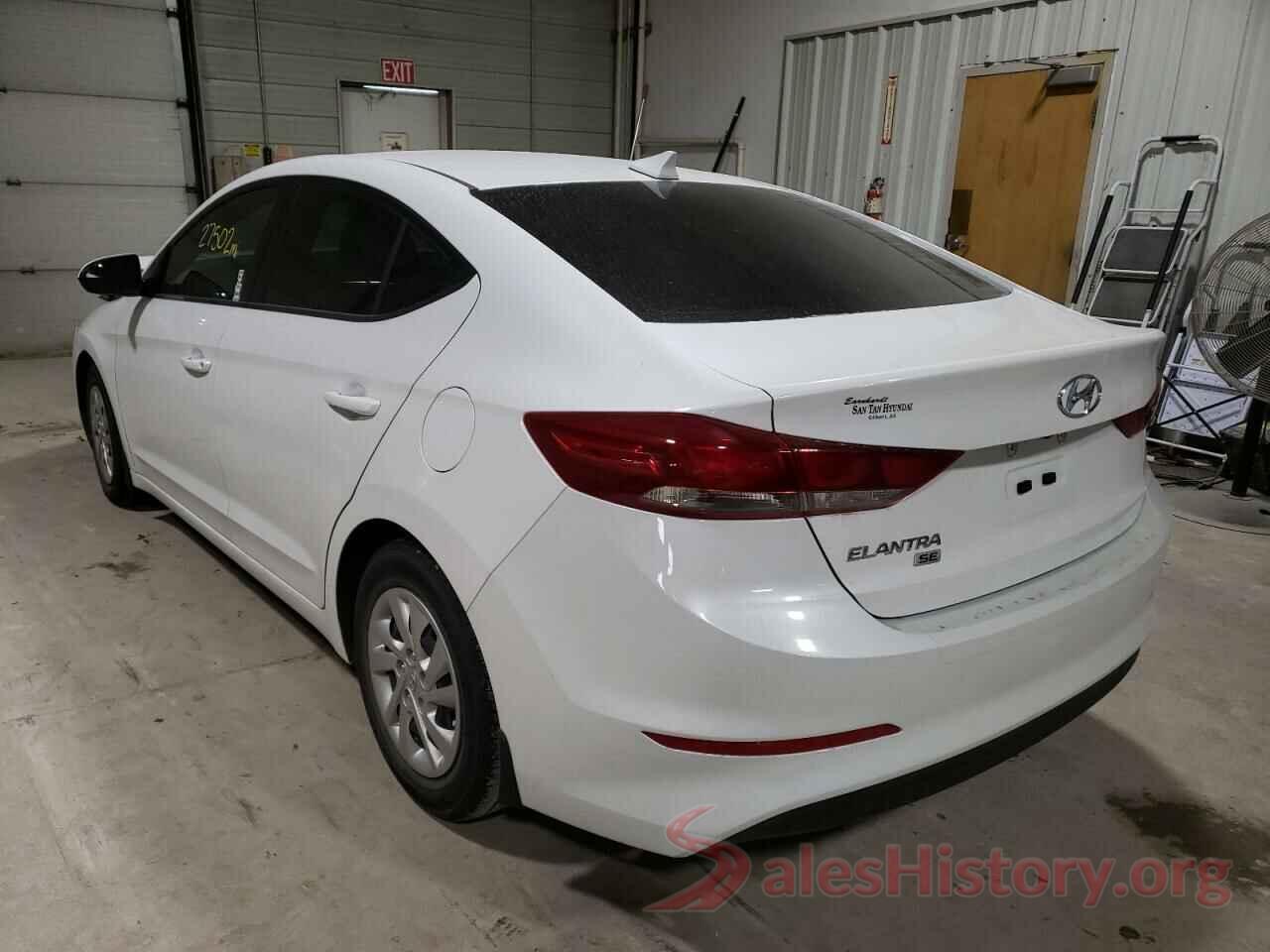 5NPD74LF2JH381231 2018 HYUNDAI ELANTRA