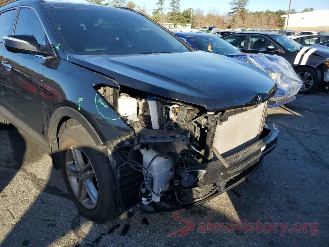 5XYZUDLB3JG518647 2018 HYUNDAI SANTA FE