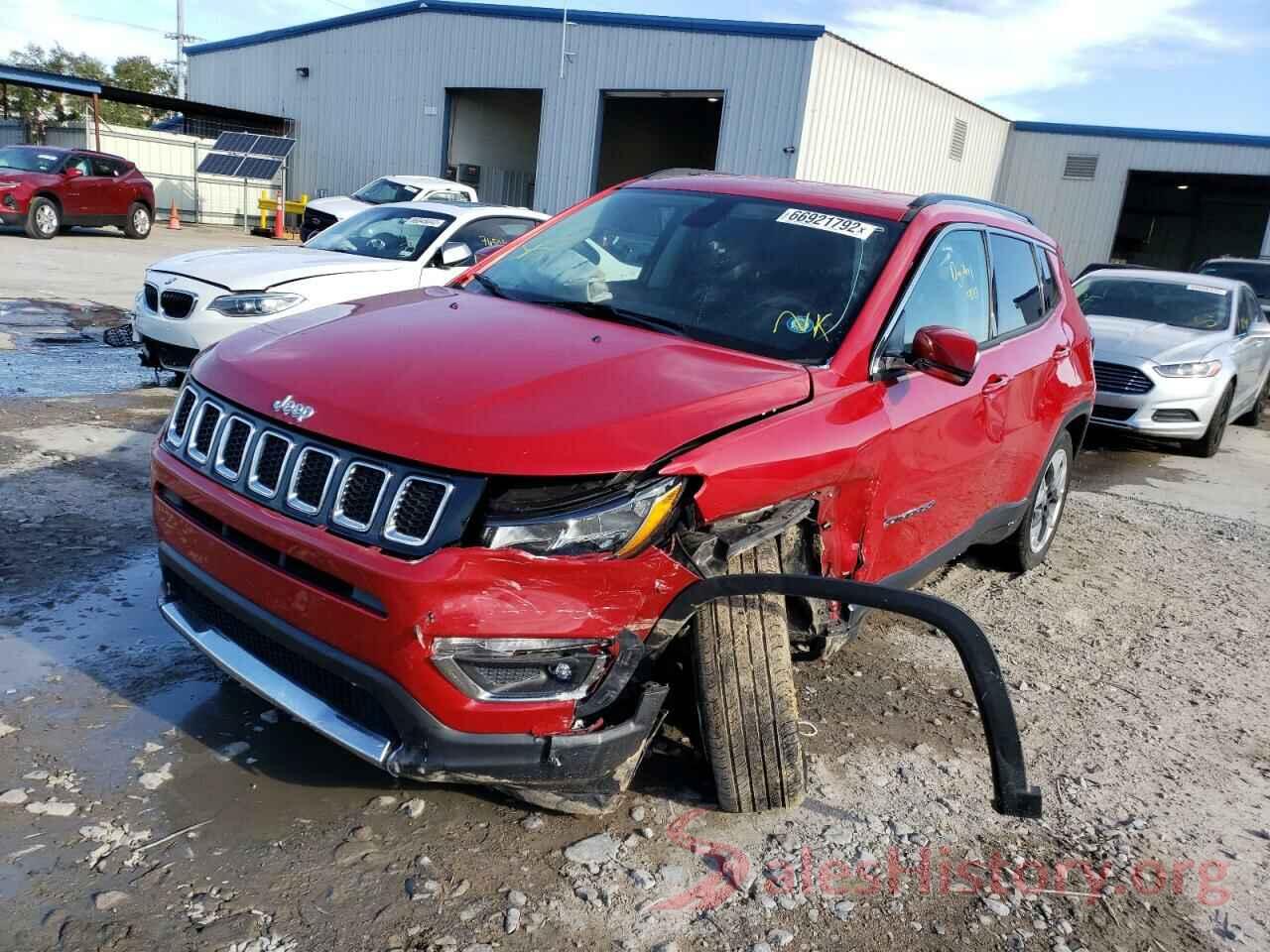 3C4NJCCB4KT675826 2019 JEEP COMPASS