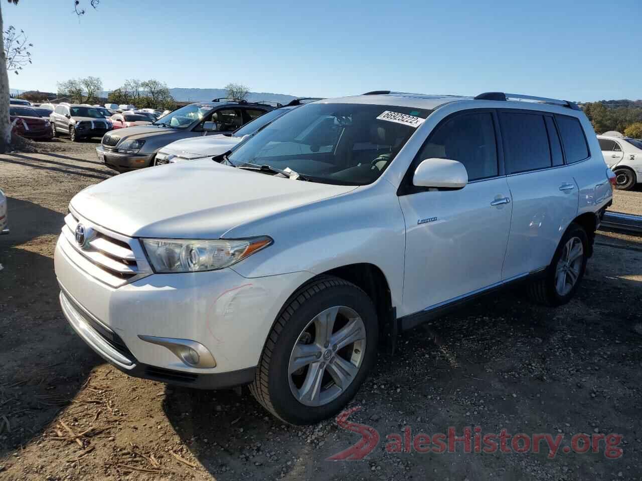 5TDYK3EHXCS076565 2012 TOYOTA HIGHLANDER