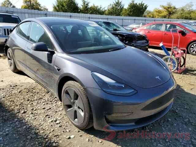 5YJ3E1EA5NF204646 2022 TESLA MODEL 3