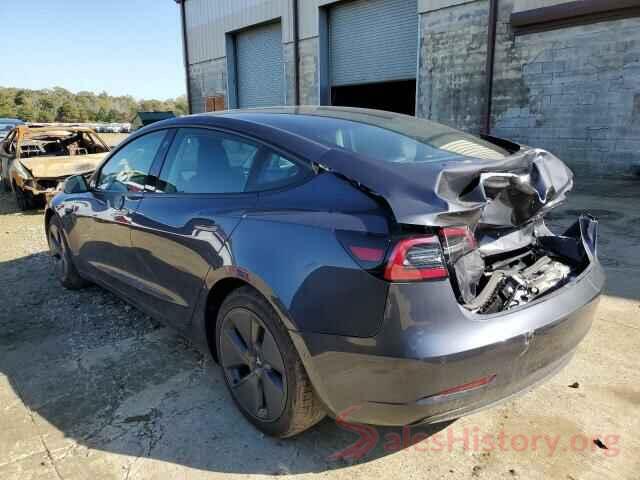 5YJ3E1EA5NF204646 2022 TESLA MODEL 3