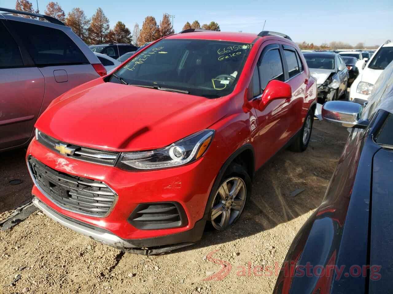 3GNCJLSB8JL262158 2018 CHEVROLET TRAX