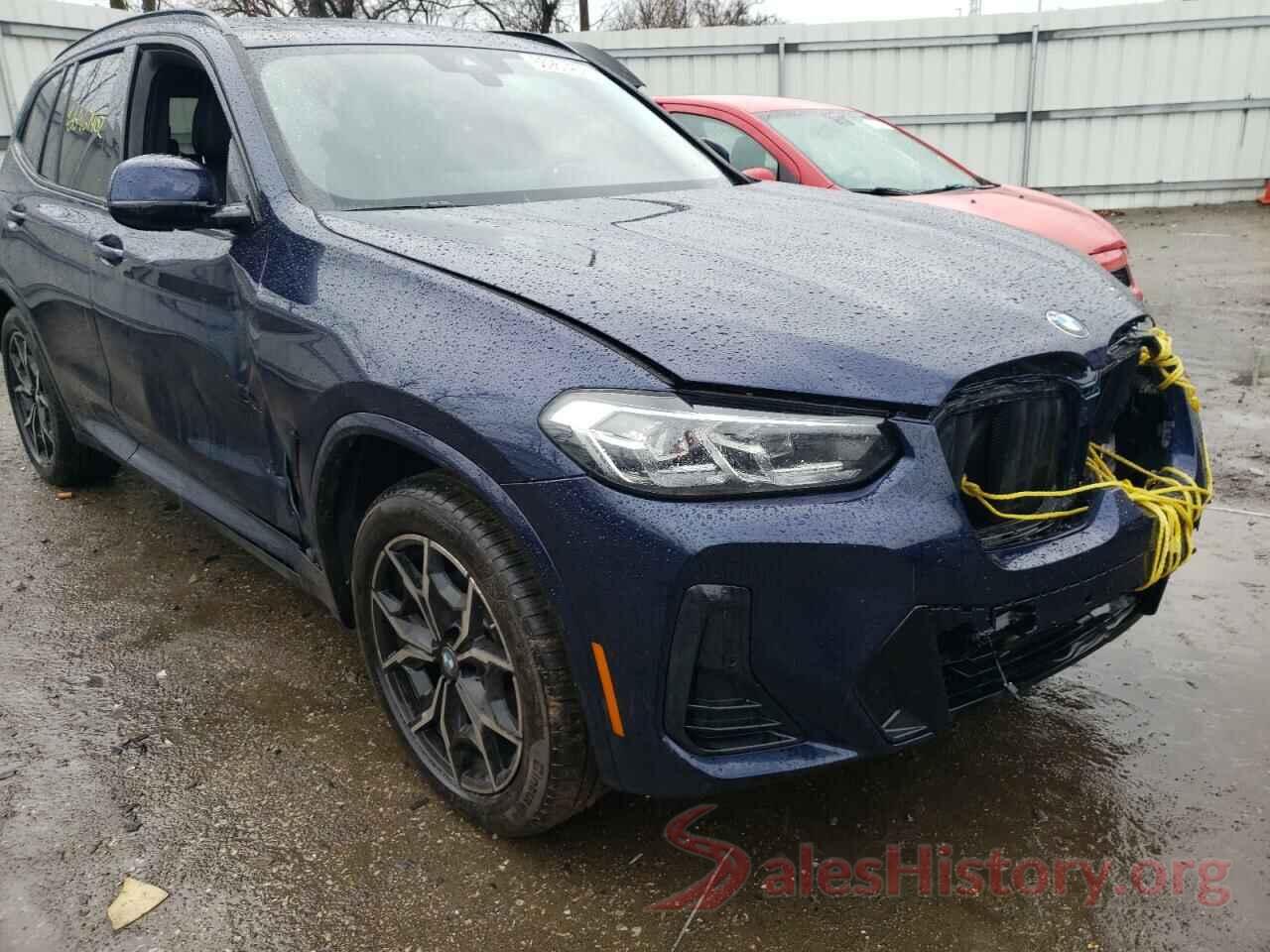 5UX53DP01N9N10451 2022 BMW X3