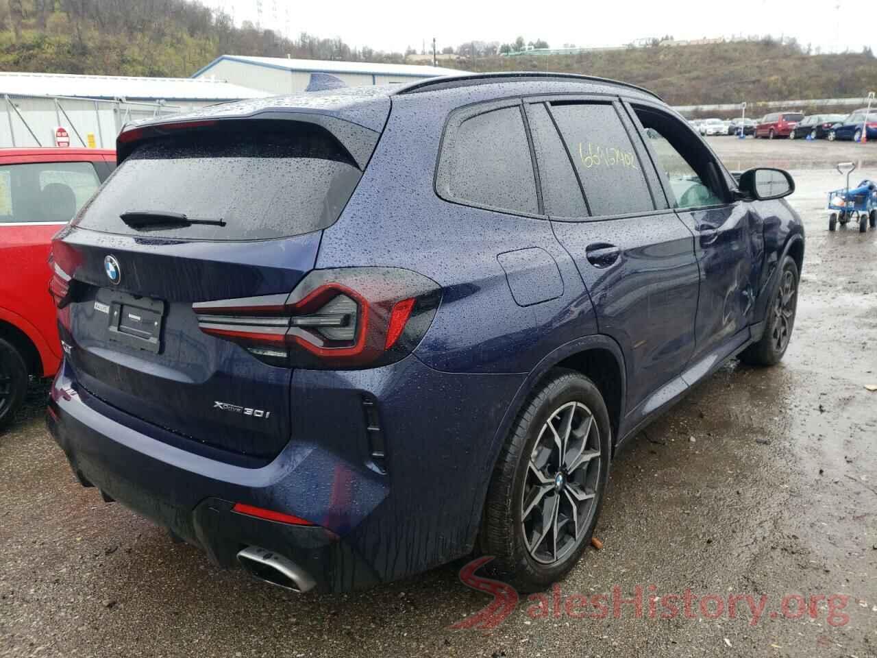 5UX53DP01N9N10451 2022 BMW X3