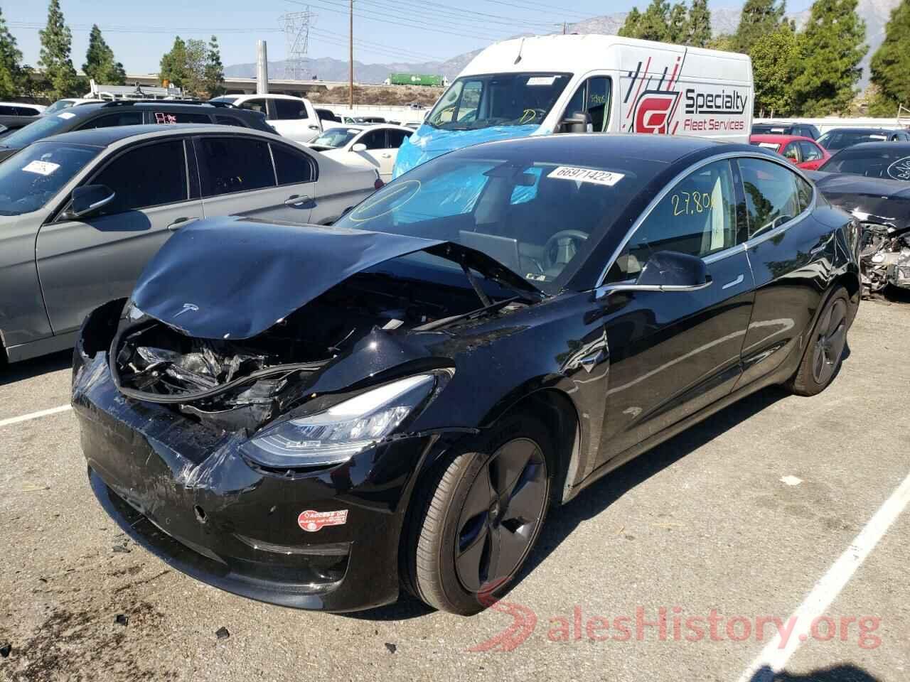 5YJ3E1EB5JF084740 2018 TESLA MODEL 3