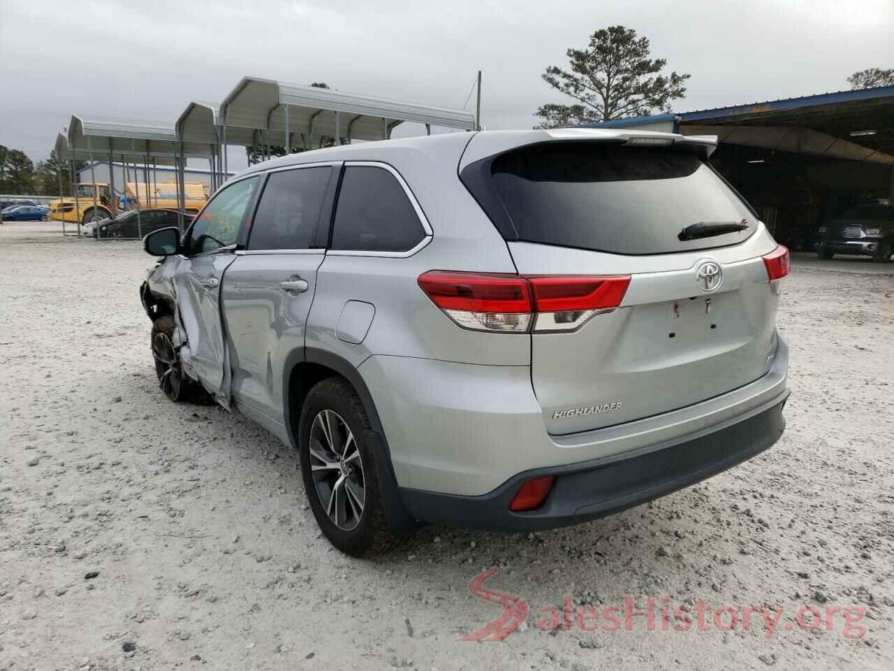 5TDBZRFH4JS844170 2018 TOYOTA HIGHLANDER