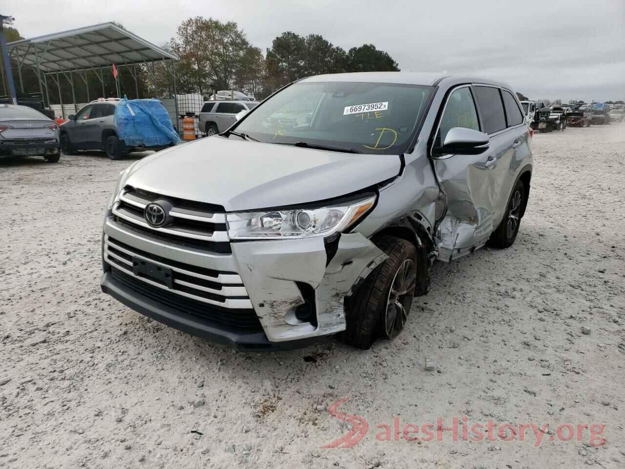 5TDBZRFH4JS844170 2018 TOYOTA HIGHLANDER