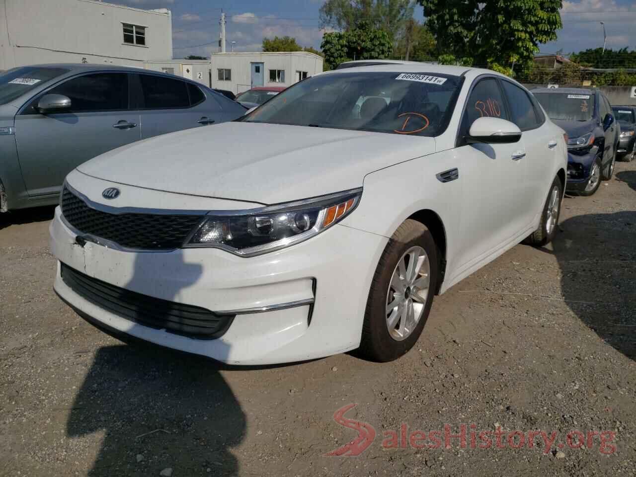 5XXGT4L3XGG052604 2016 KIA OPTIMA