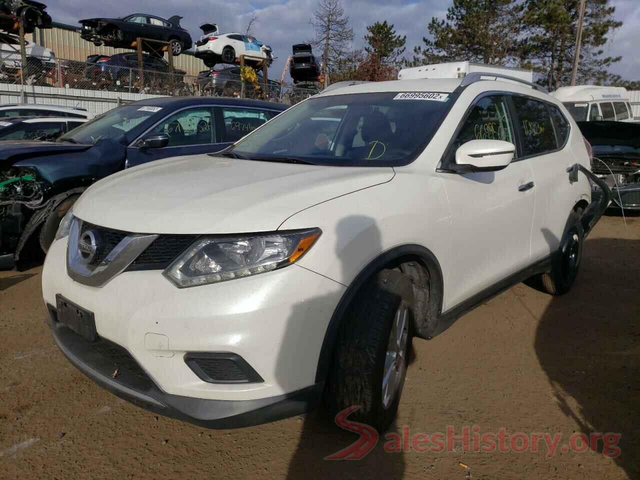 KNMAT2MV2GP714663 2016 NISSAN ROGUE