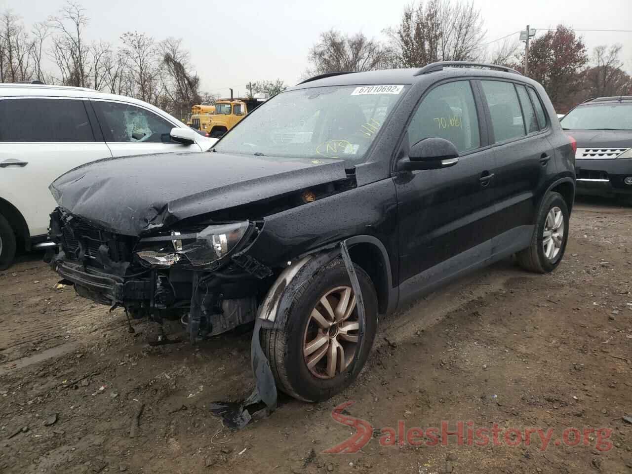 WVGBV7AX5HK025616 2017 VOLKSWAGEN TIGUAN