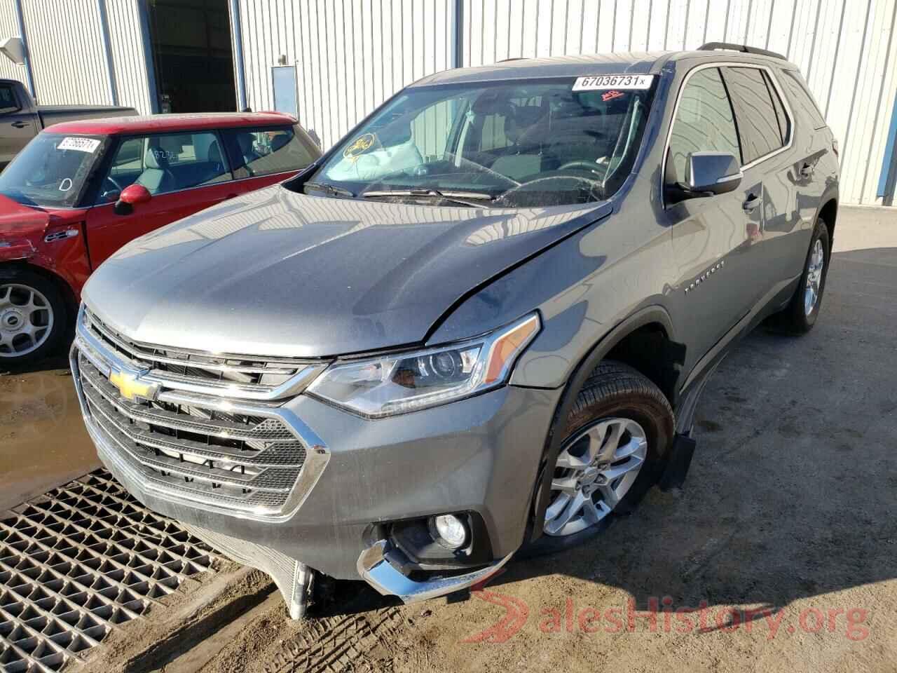 1GNERGKW2MJ228143 2021 CHEVROLET TRAVERSE