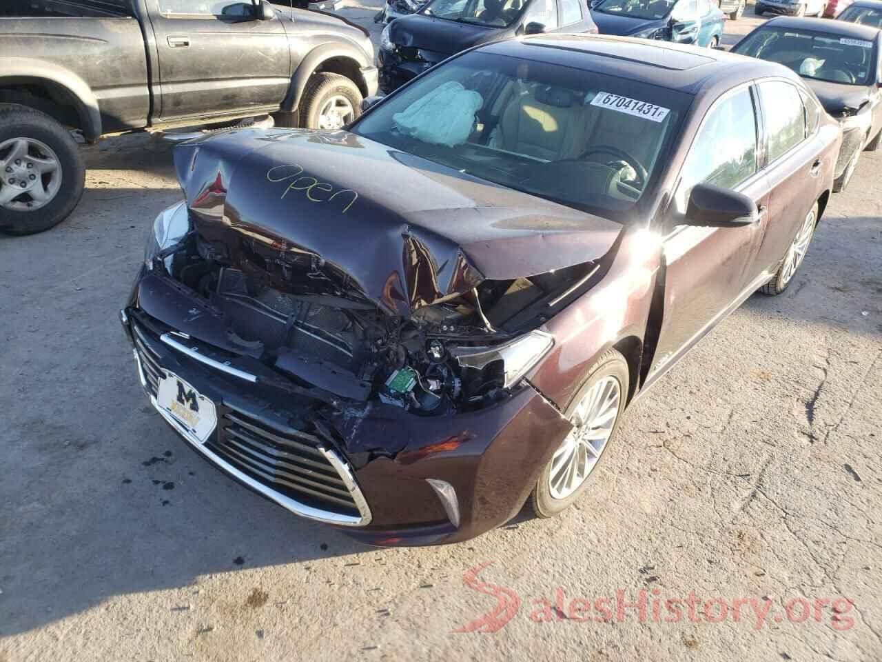 4T1BD1EBXGU053820 2016 TOYOTA AVALON