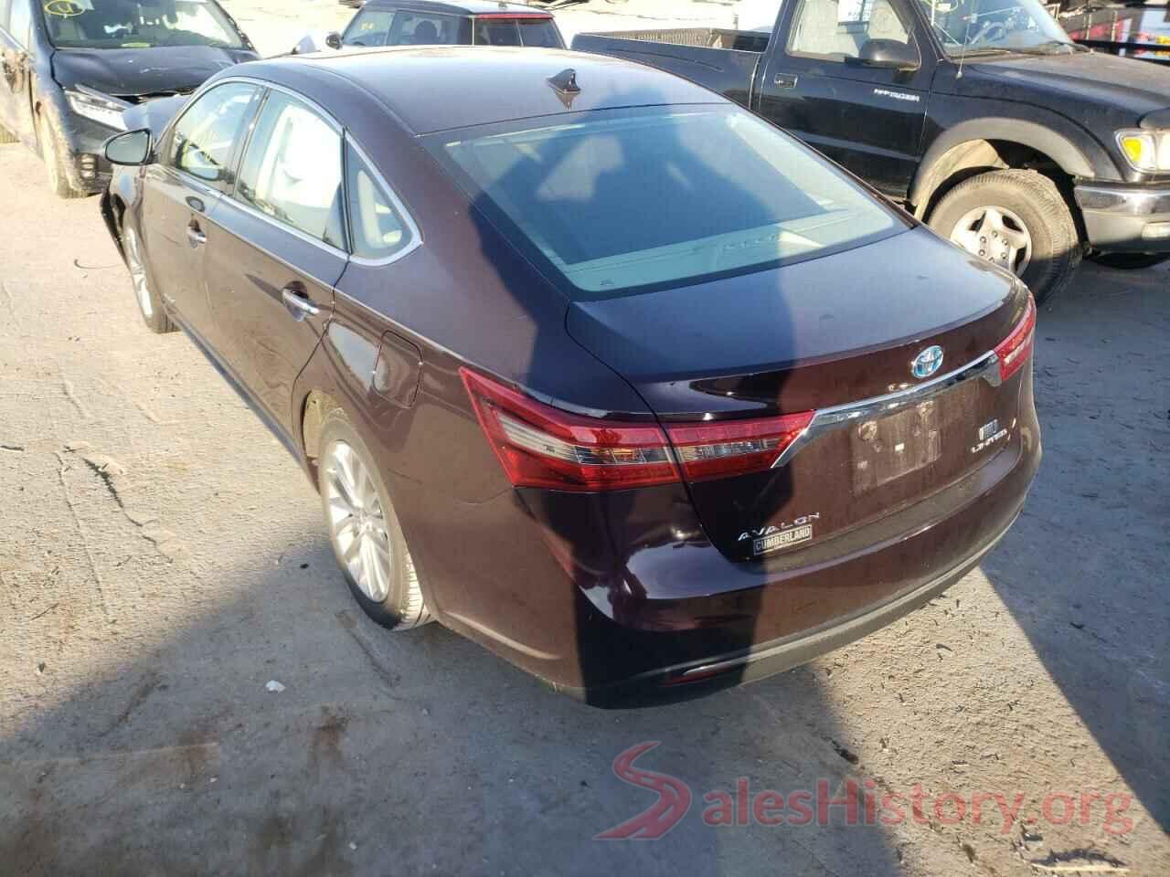 4T1BD1EBXGU053820 2016 TOYOTA AVALON