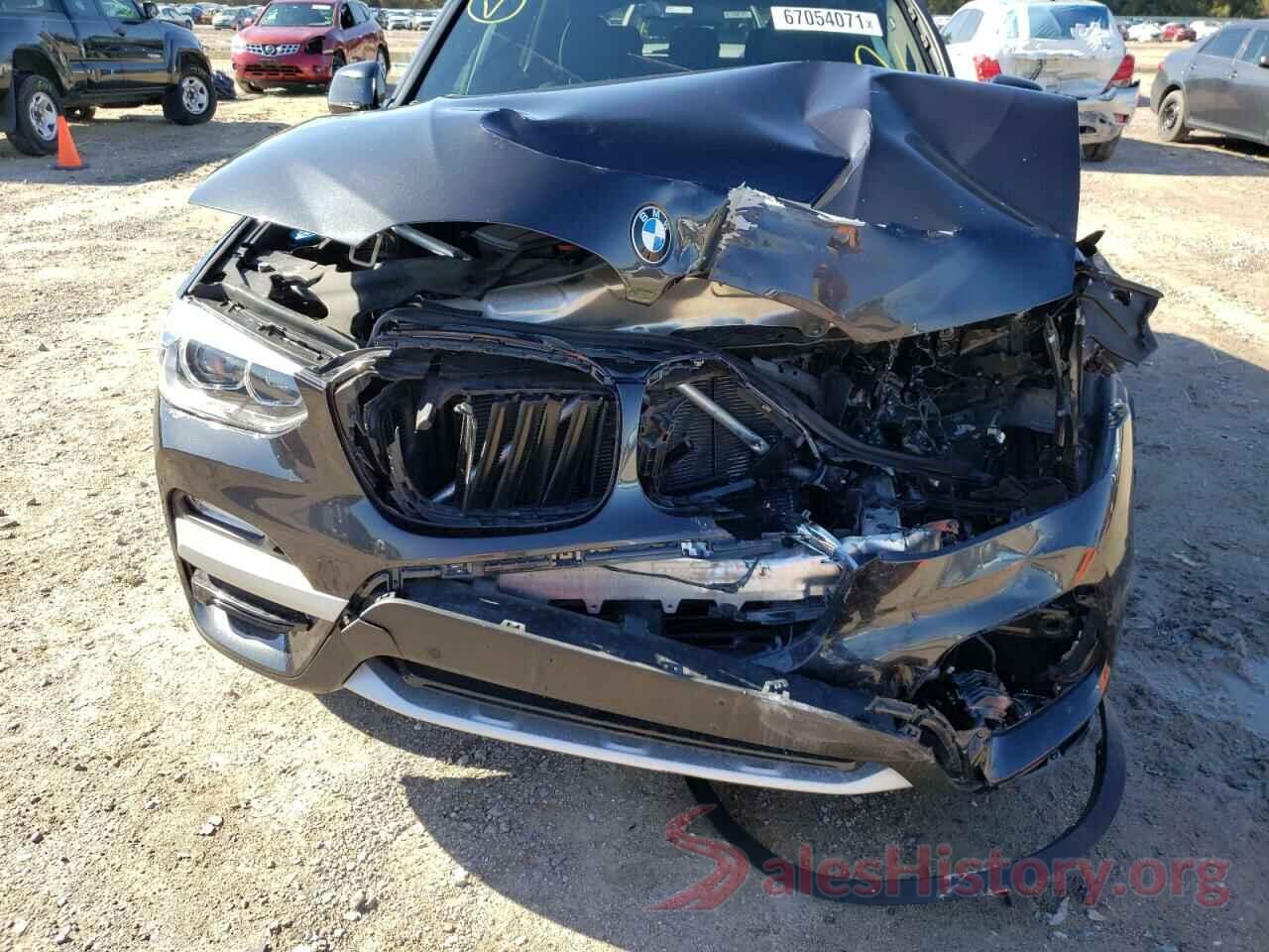 5UXTR9C5XKLR05893 2019 BMW X3