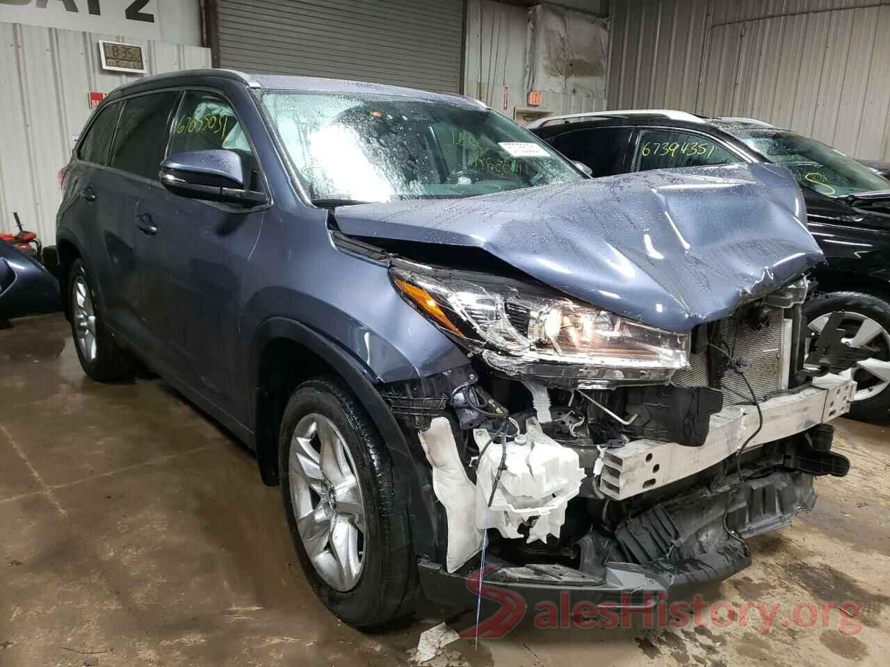 5TDDZRFH0JS896548 2018 TOYOTA HIGHLANDER