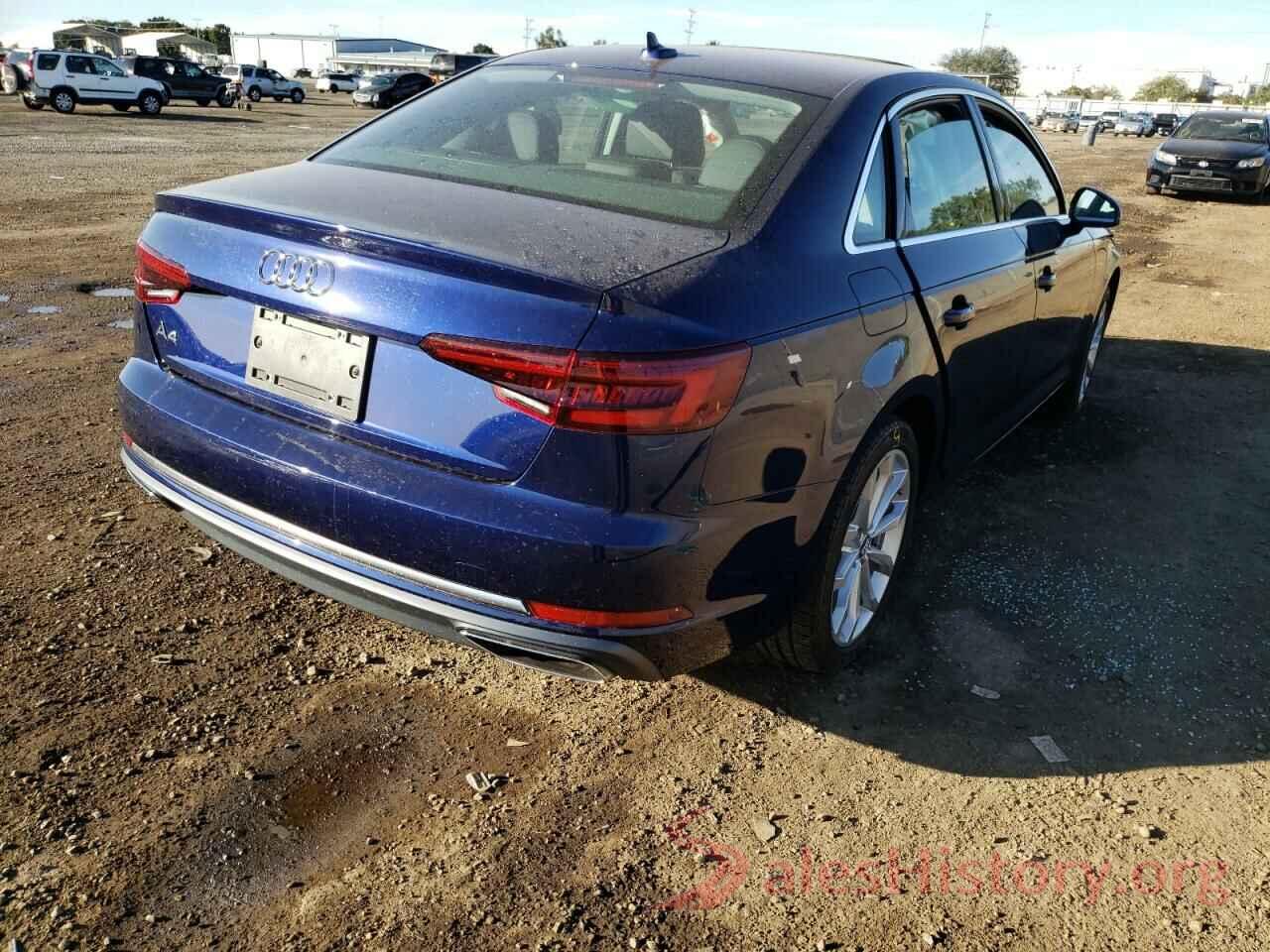 WAUGMAF40KN008234 2019 AUDI A4