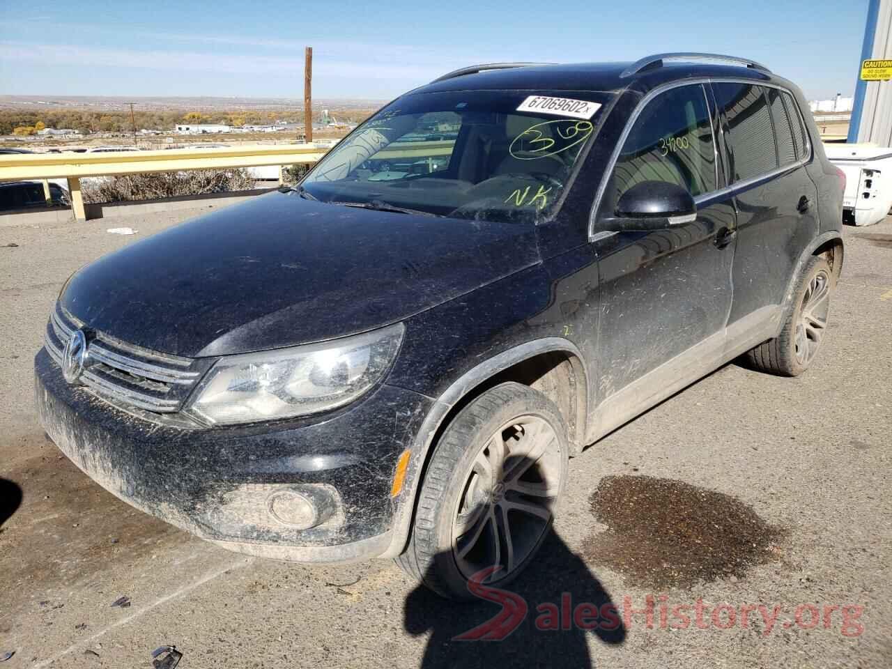 WVGVV7AX6HK031227 2017 VOLKSWAGEN TIGUAN