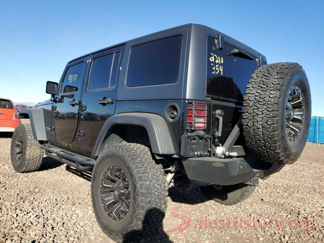 1C4BJWFGXHL577237 2017 JEEP WRANGLER