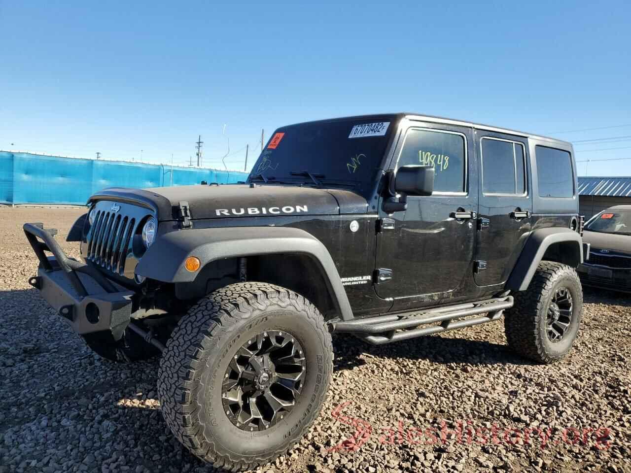 1C4BJWFGXHL577237 2017 JEEP WRANGLER