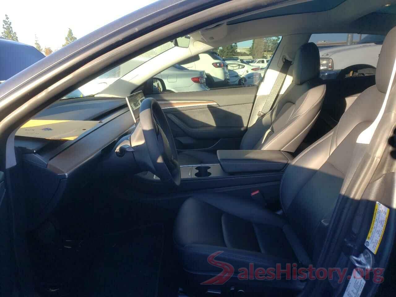 5YJ3E1EB8NF137551 2022 TESLA MODEL 3