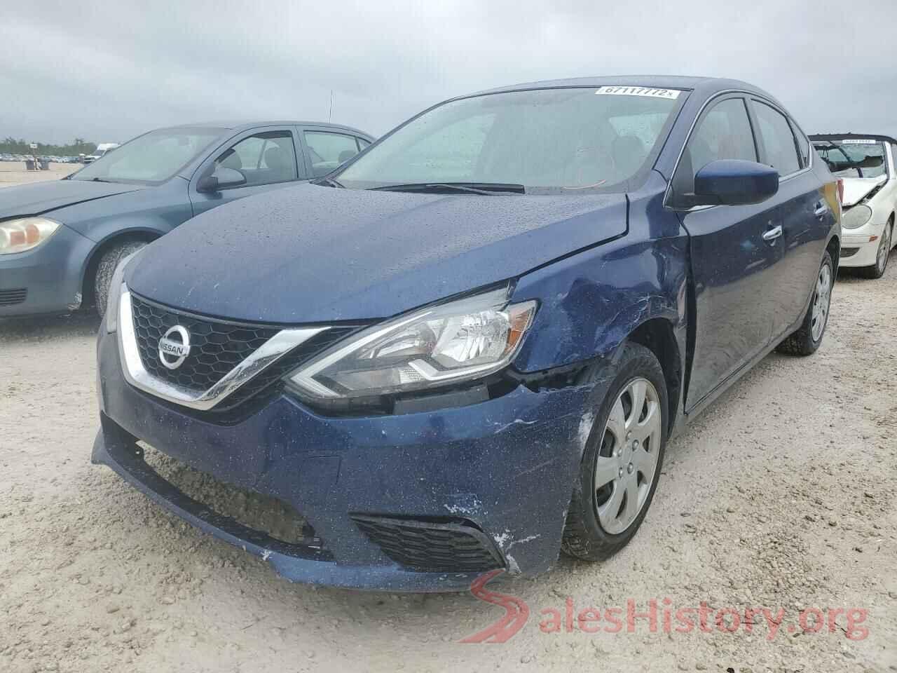 3N1AB7AP1KY418386 2019 NISSAN SENTRA