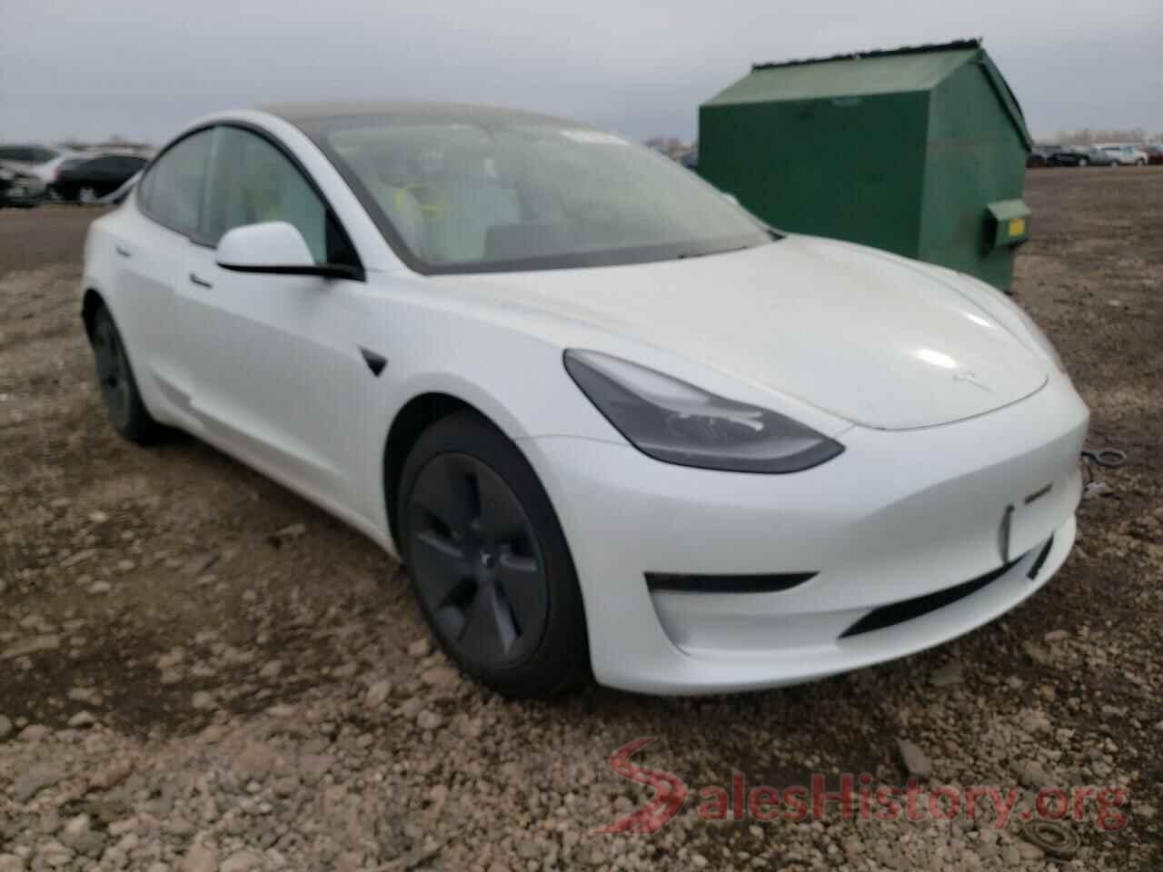 5YJ3E1EB0MF948047 2021 TESLA MODEL 3