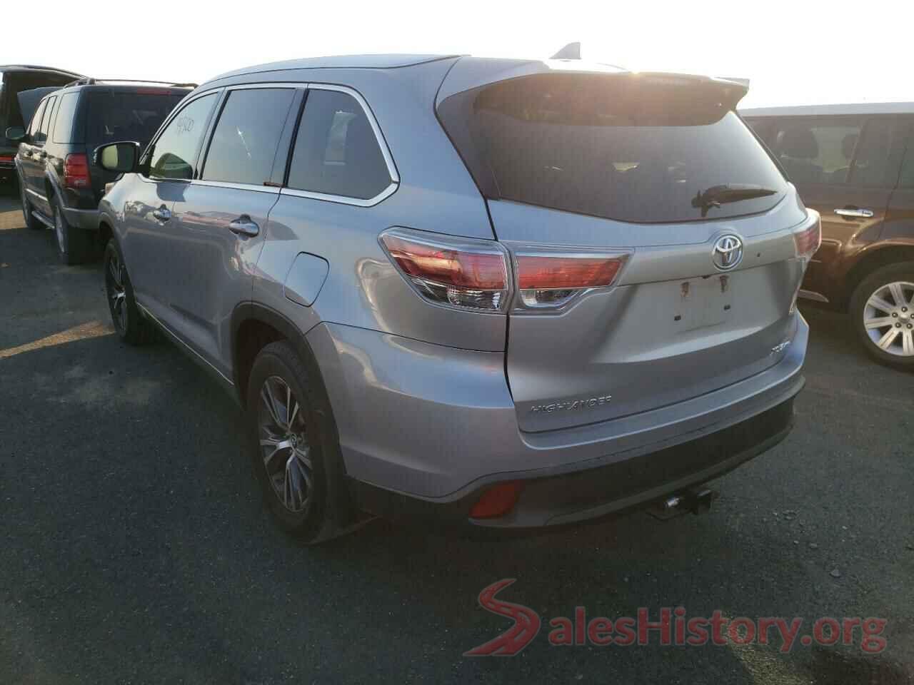 5TDJKRFH3GS245799 2016 TOYOTA HIGHLANDER