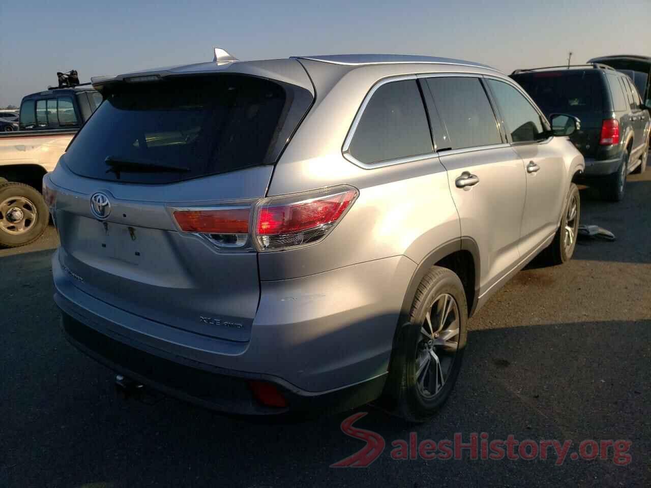 5TDJKRFH3GS245799 2016 TOYOTA HIGHLANDER