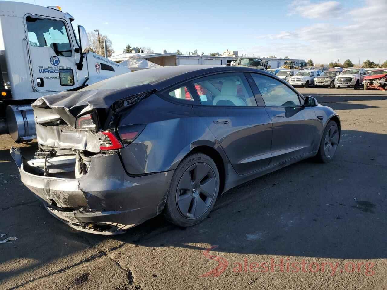 5YJ3E1EB0MF858591 2021 TESLA MODEL 3