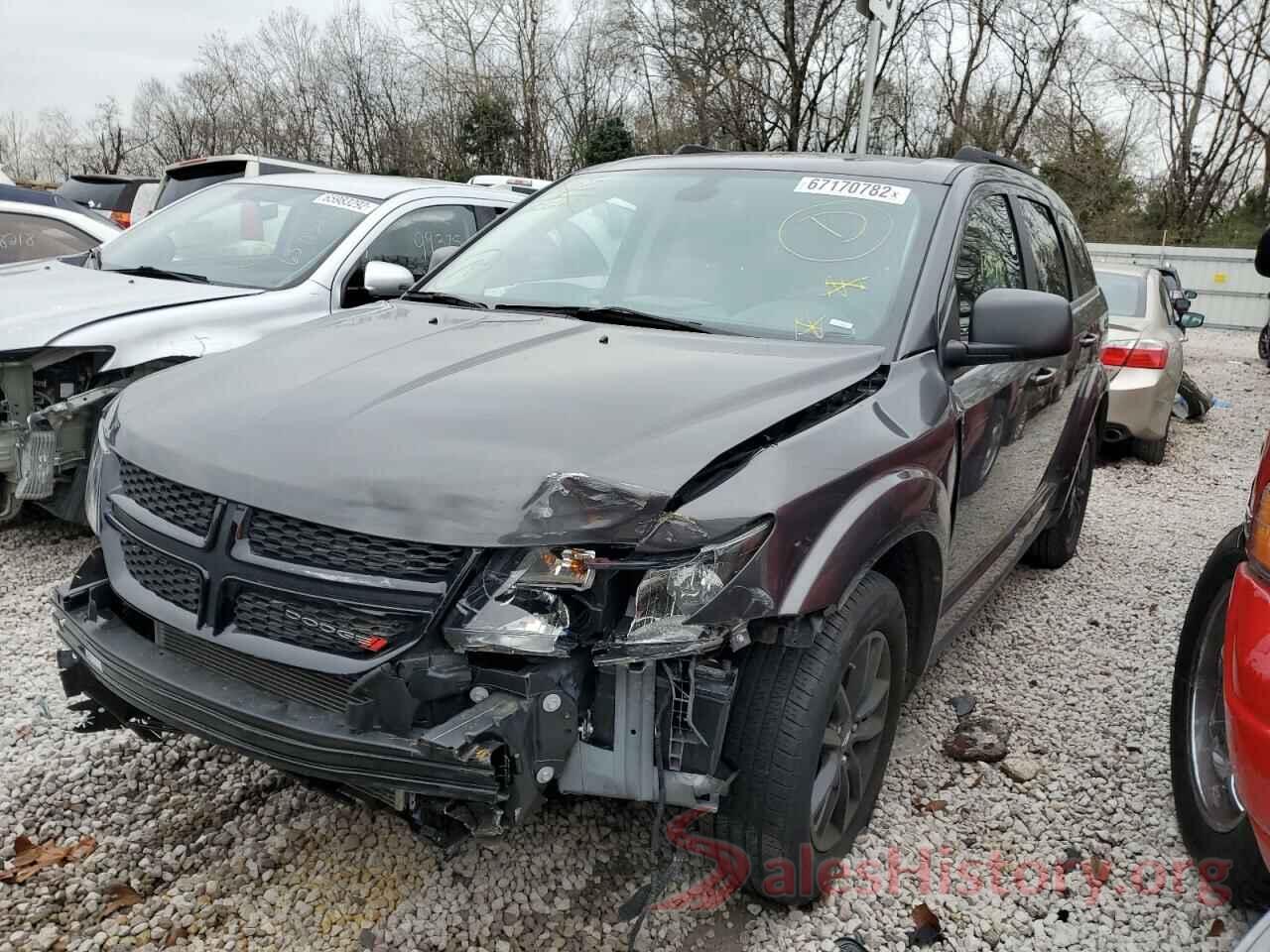 3C4PDCAB4LT264687 2020 DODGE JOURNEY