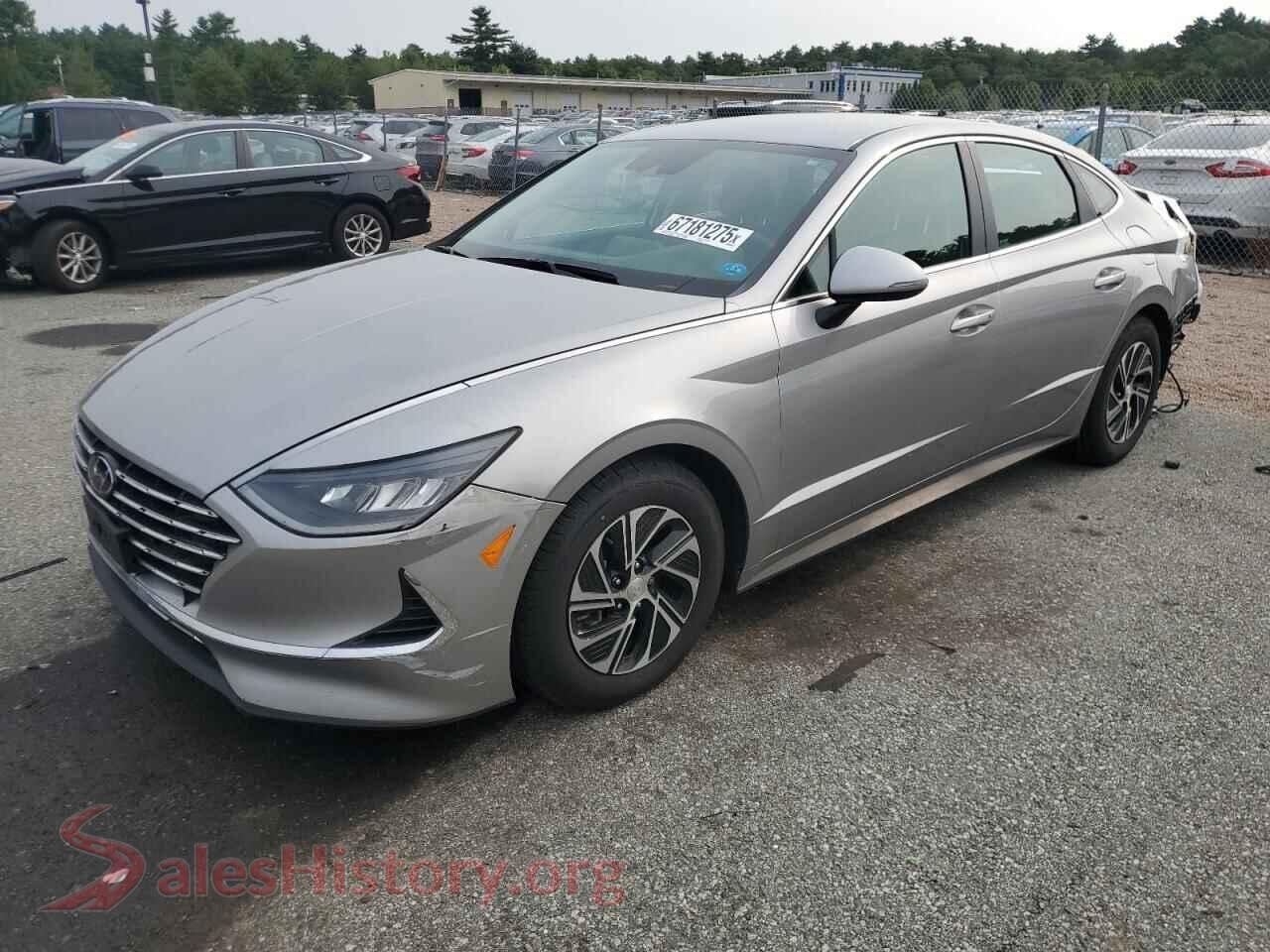 2022 HYUNDAI SONATA VIN KMHL24JJ4NA037510, auction photo