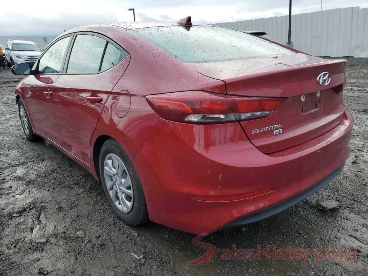 KMHD74LF1HU394595 2017 HYUNDAI ELANTRA