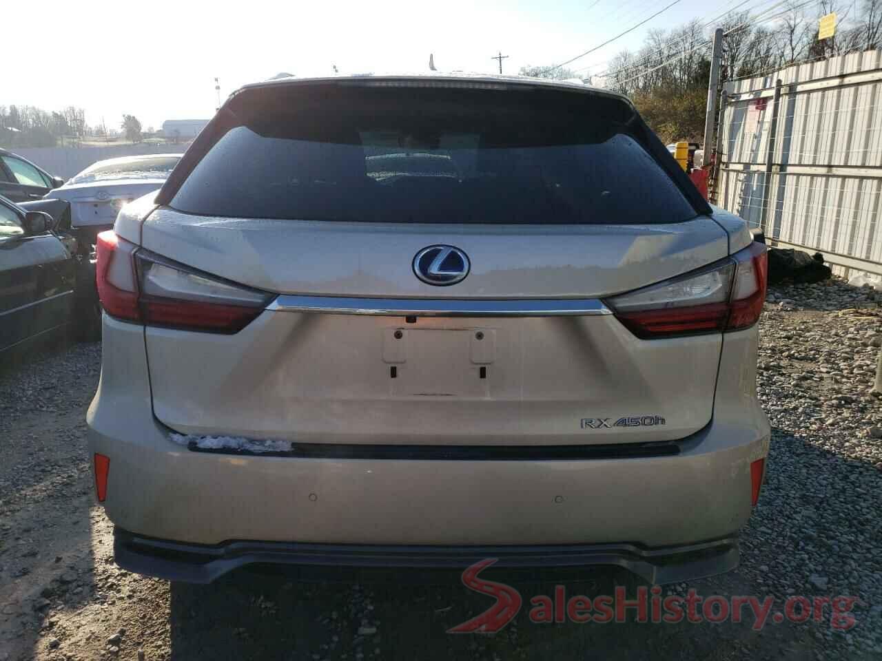 2T2BGMCA5GC008543 2016 LEXUS RX450