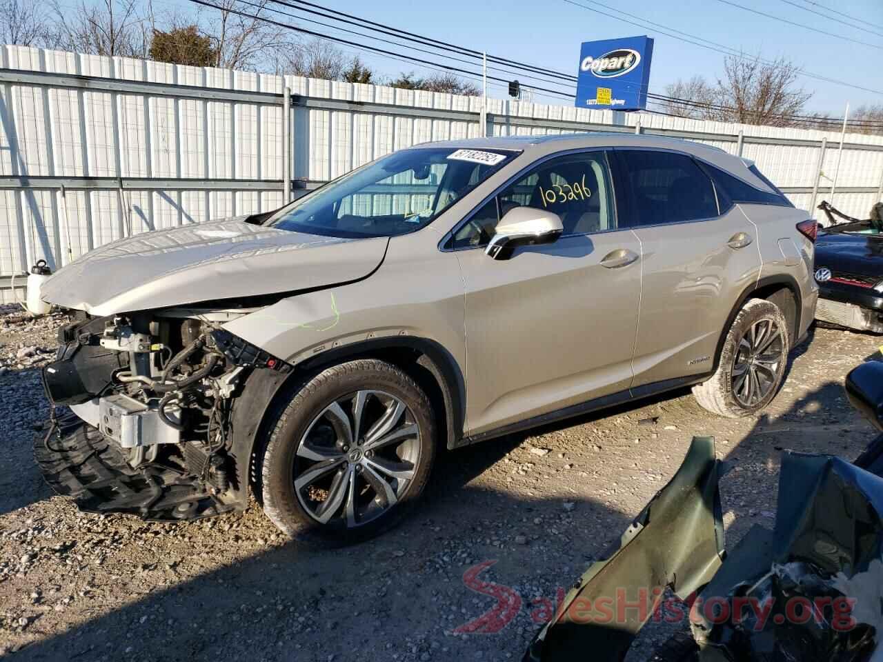 2T2BGMCA5GC008543 2016 LEXUS RX450