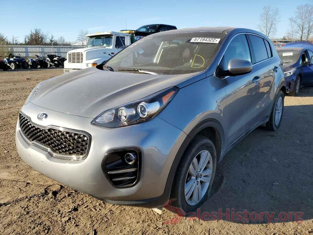 KNDPMCAC7K7578992 2019 KIA SPORTAGE