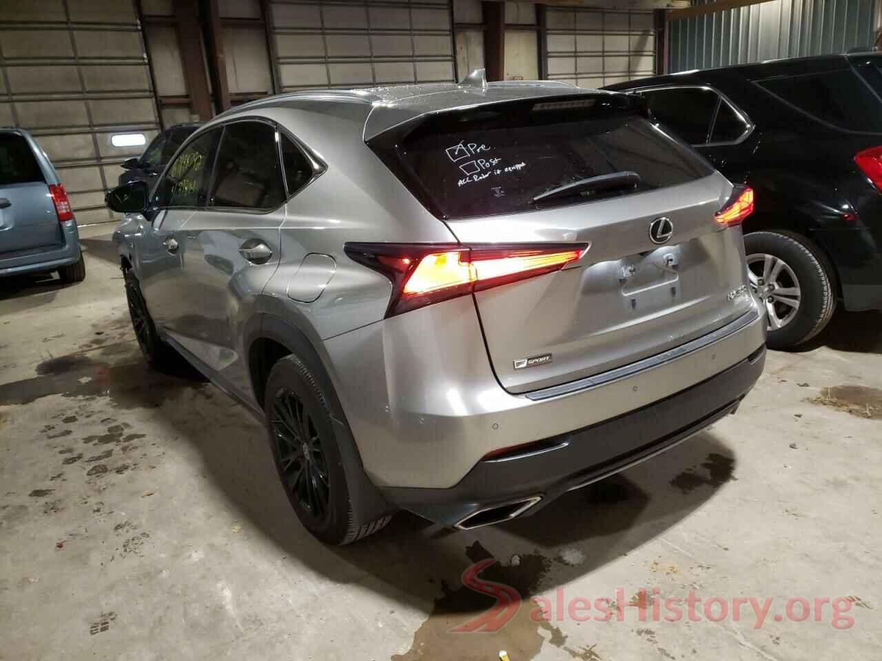 JTJSARDZ3L5018161 2020 LEXUS NX