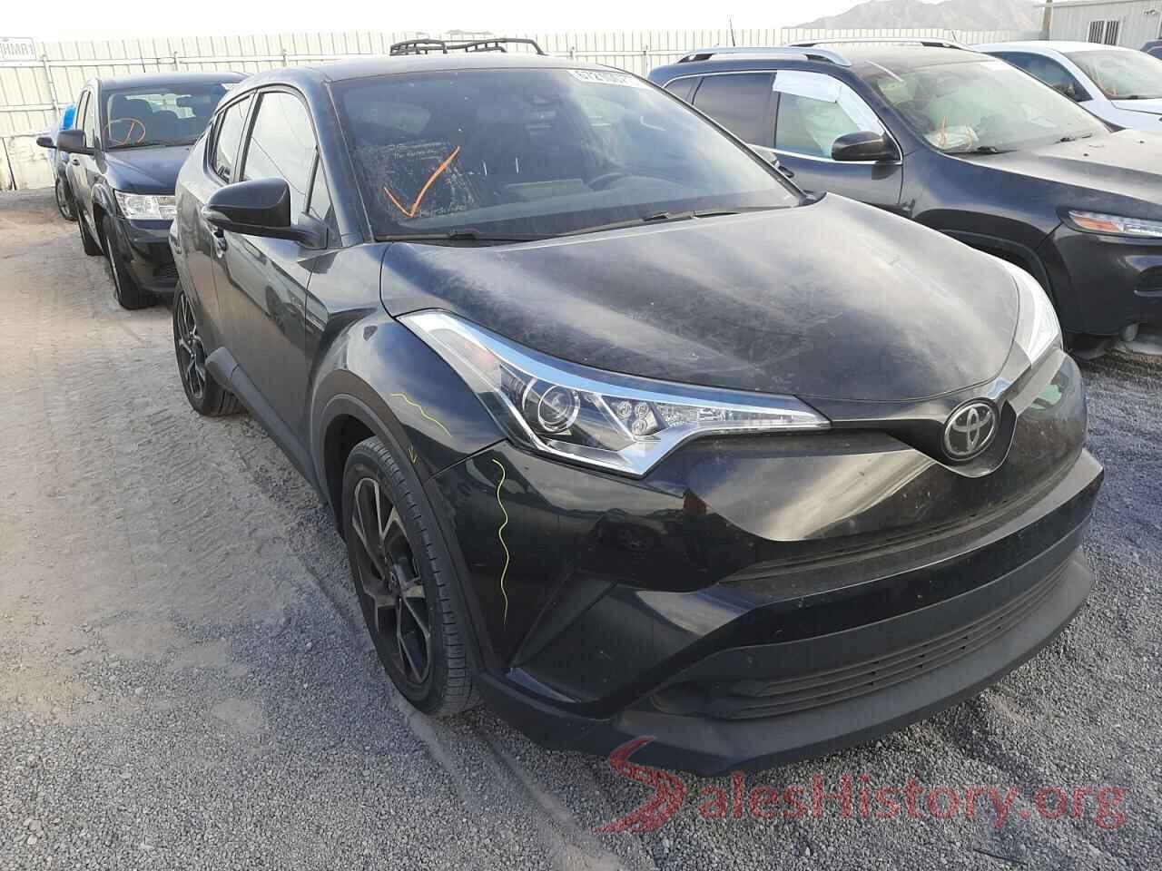 NMTKHMBX3JR014250 2018 TOYOTA C-HR