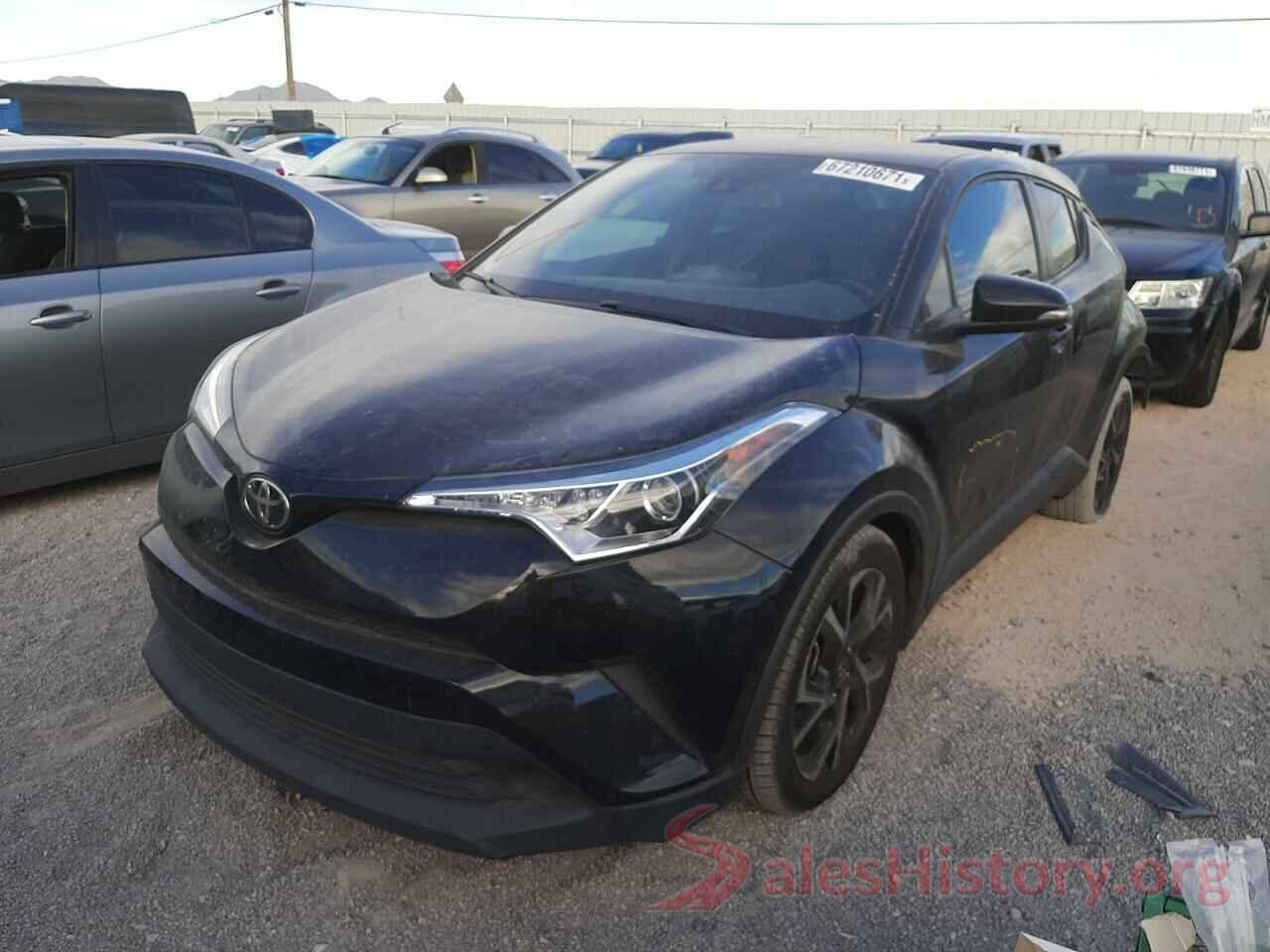 NMTKHMBX3JR014250 2018 TOYOTA C-HR