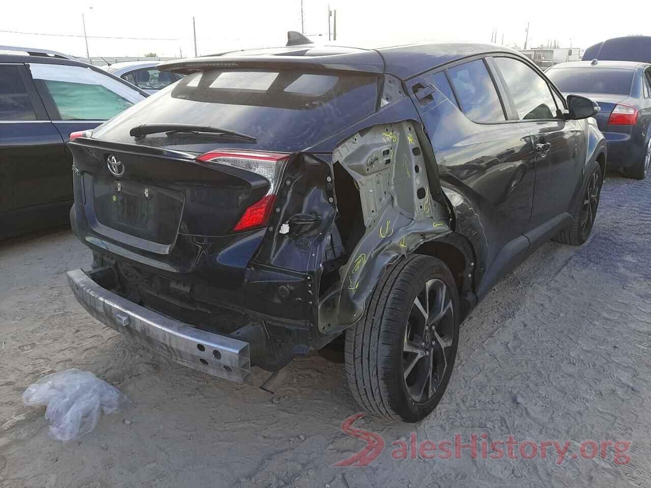 NMTKHMBX3JR014250 2018 TOYOTA C-HR