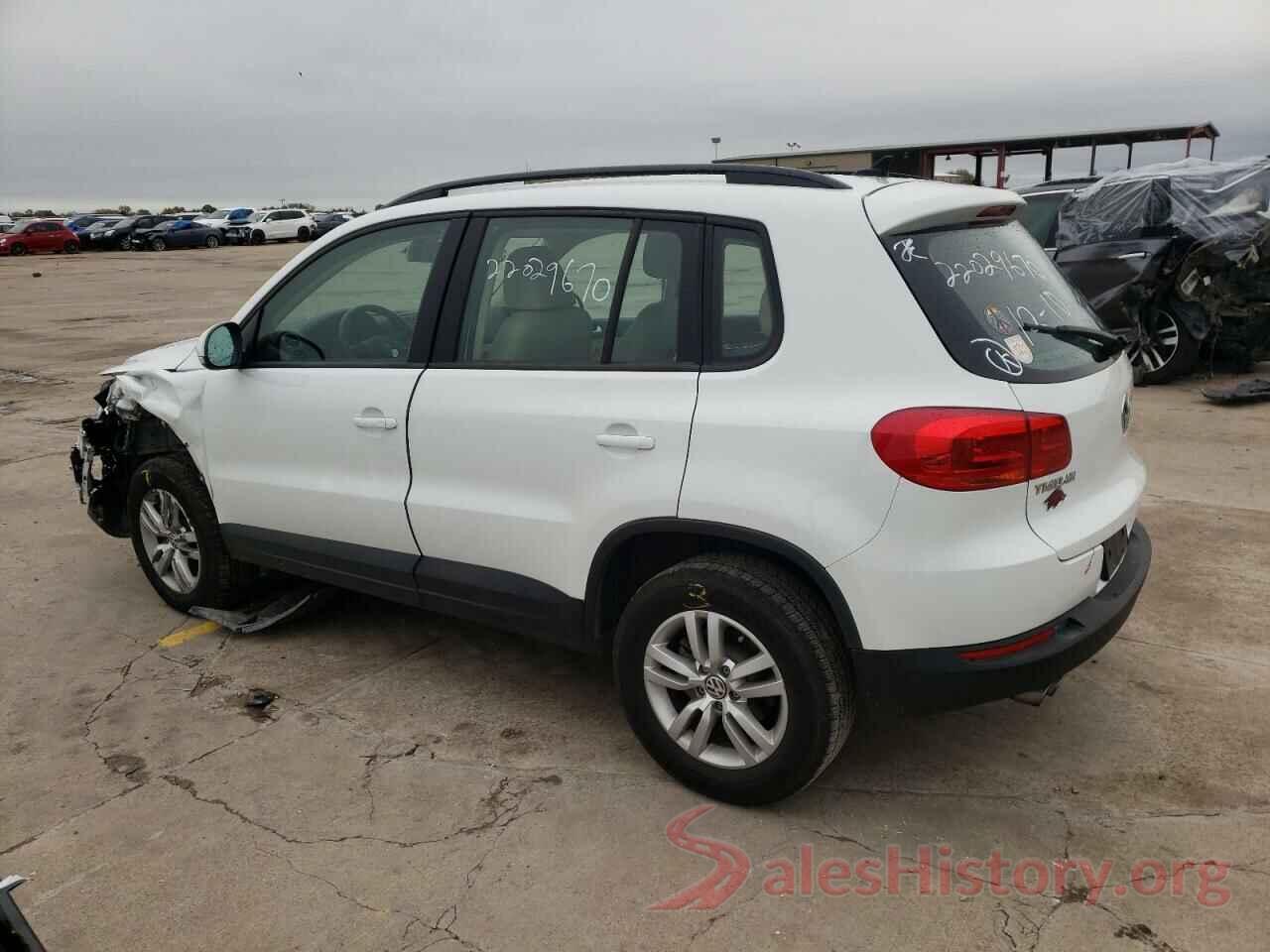 WVGAV7AX6HK032747 2017 VOLKSWAGEN TIGUAN