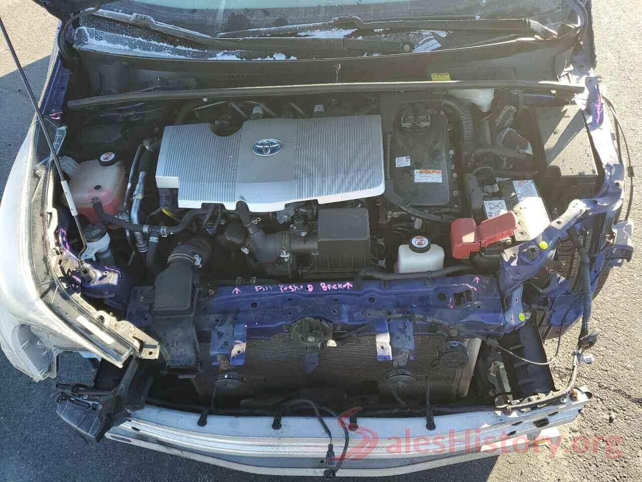 JTDKBRFU1H3563571 2017 TOYOTA PRIUS