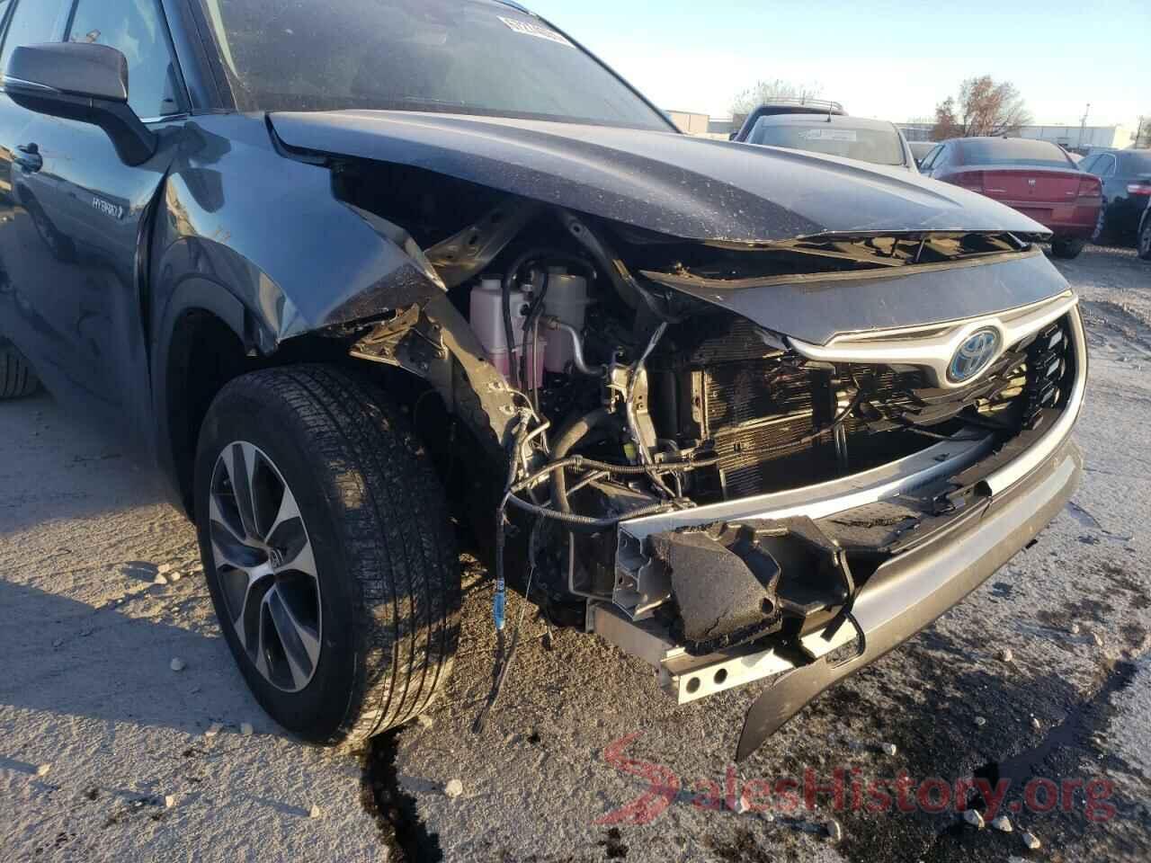 5TDHARAHXMS504261 2021 TOYOTA HIGHLANDER