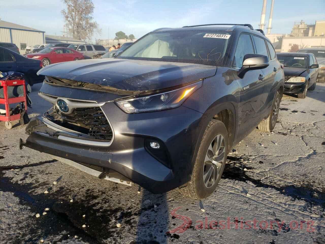 5TDHARAHXMS504261 2021 TOYOTA HIGHLANDER