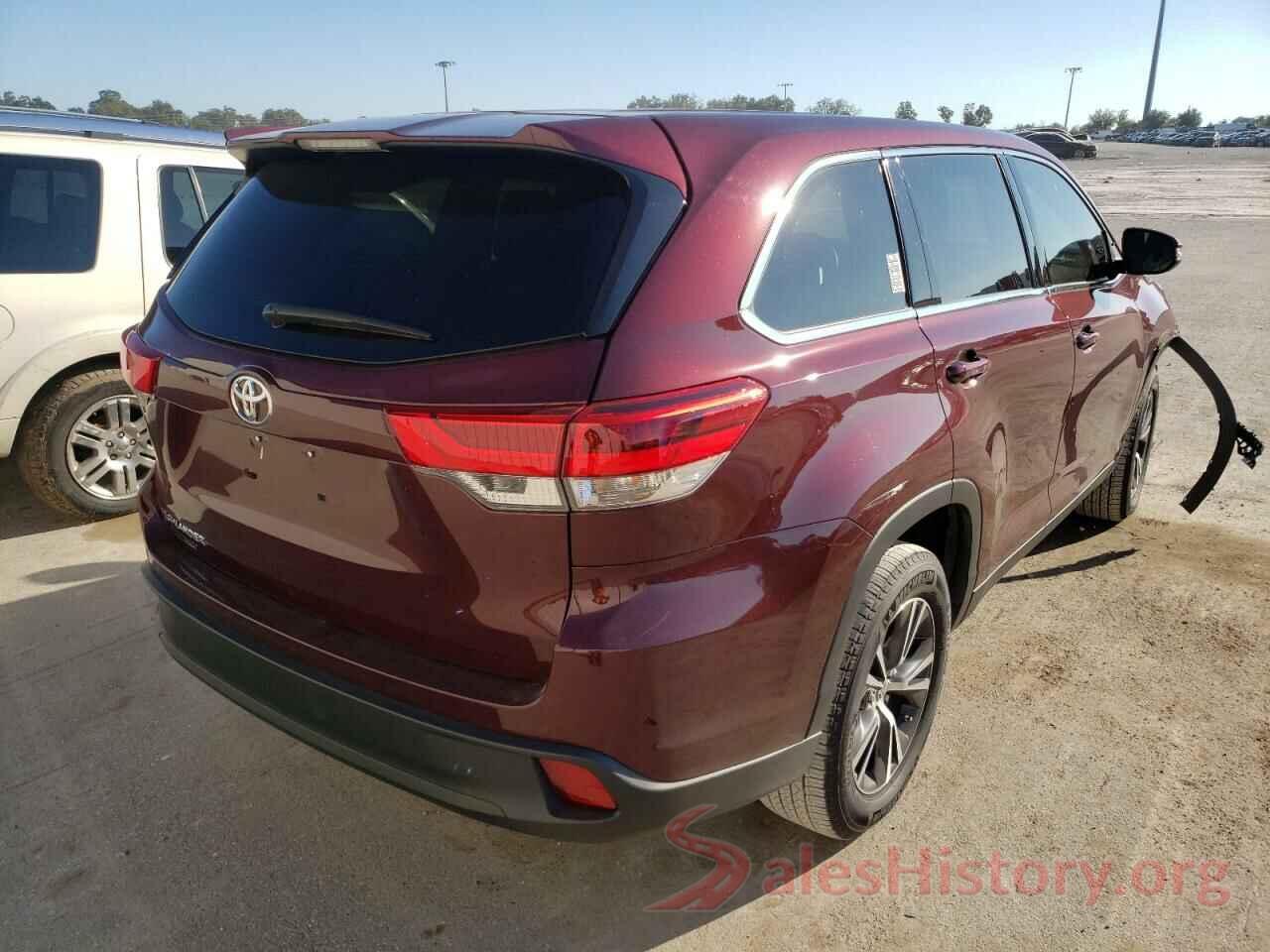 5TDZZRFH0KS369620 2019 TOYOTA HIGHLANDER