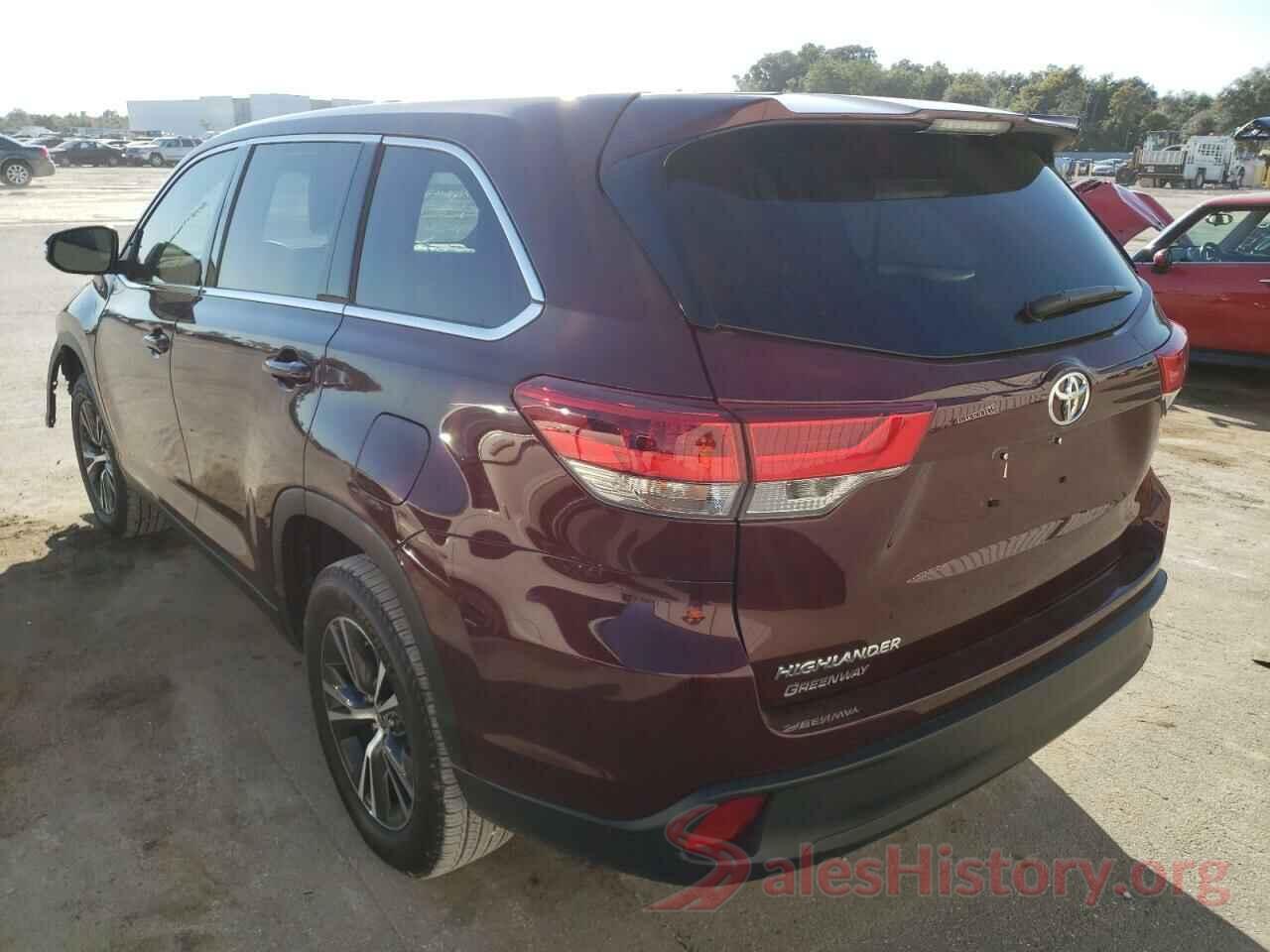 5TDZZRFH0KS369620 2019 TOYOTA HIGHLANDER