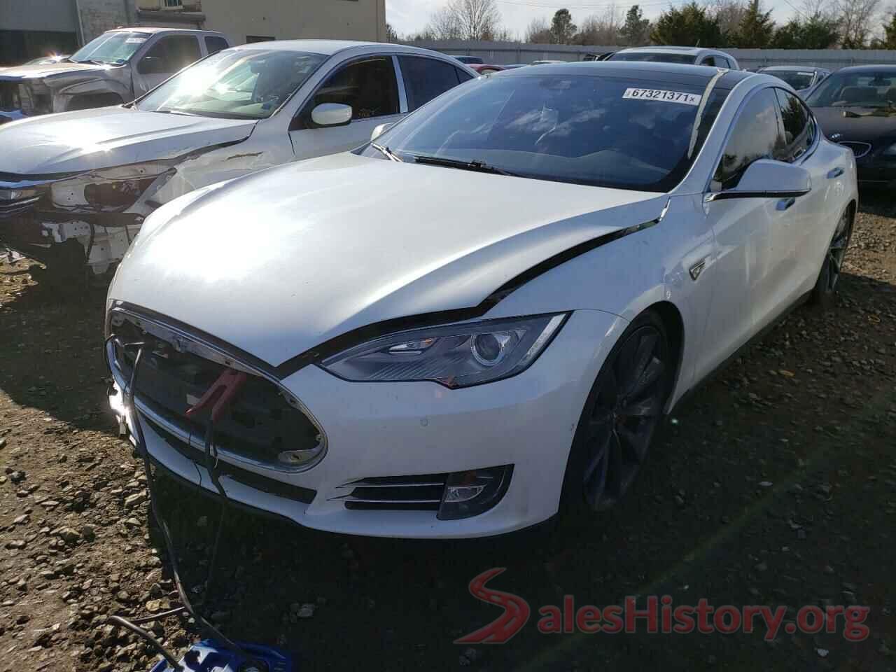 5YJSA1V40FF100505 2015 TESLA MODEL S