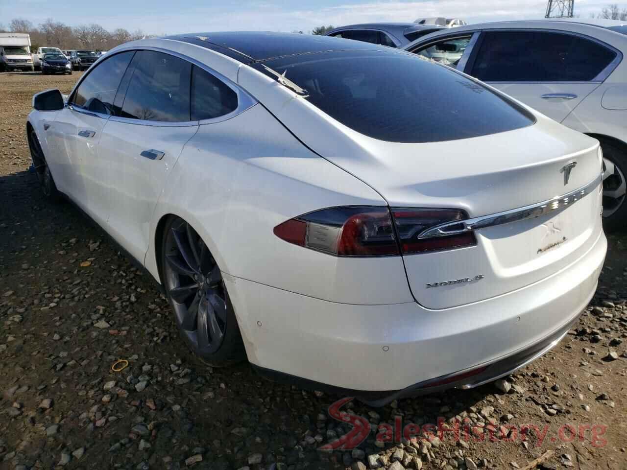 5YJSA1V40FF100505 2015 TESLA MODEL S